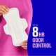thumbnail image 3 of Almohadillas sanitarias Carefree Ultra Thin Overnight con alas de 40 unidades, 3 of 8