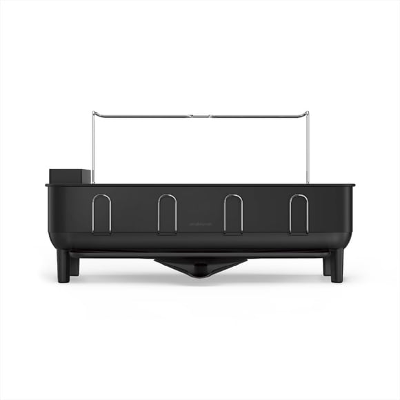 Estante para secar platos simplehuman de acero inoxidable de gran capacidad