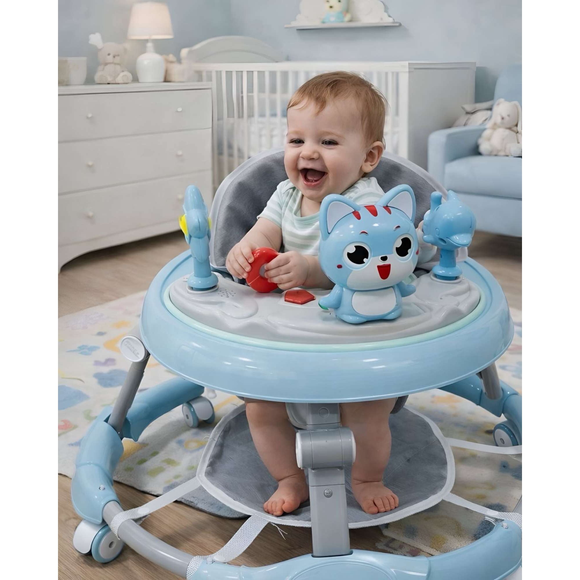 Imac Hogar - Andador Para Bebe Con Juegos Interactivos - Seguridad Y Diversion En Sus Primeros Pasos