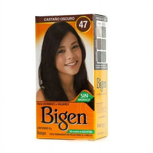 Bigen - Tinte Permanente En Polvo Sin Amoníaco Castaño Oscuro 47 6Gr