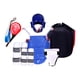 thumbnail image 2 of Juego De Equipo De Protección De Taekwondo De 6 Piezas Protector De Entrepierna Con Espinilleras De 130 A 150 Cm Azul, 2 of 5
