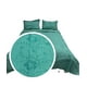 thumbnail image 2 of Cubrecama Colcha Quilt Verano King super King Bordado A7, 2 of 3