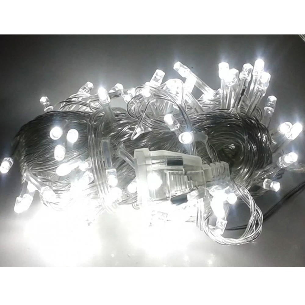 Gen - Luces Navidad 400 Led Blancas Funciones. Exterior