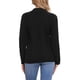 thumbnail image 3 of INSPIRE CHIC Cárdigan Suéteres para Mujeres Abierto al Frente con Botones Manga Larga Otoño Casual Tejido de Punto con Bolsillos L Negro, 3 of 6