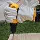thumbnail image 5 of Guantes de trabajo para hombre Illinois Glove Company M Palomino con forro de vellón, 5 of 6