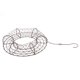 thumbnail image 3 of 26cm Marco De Guirnalda De Alambre De Hierro Suculento Macetero Planta 26cm Forma Redonda, 3 of 4