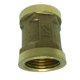 thumbnail image 1 of 1 Pieza G1/2 "hembra X G1/2" Hembra Adaptador De Rosca De Latón Conector De Tubería, 1 of 5