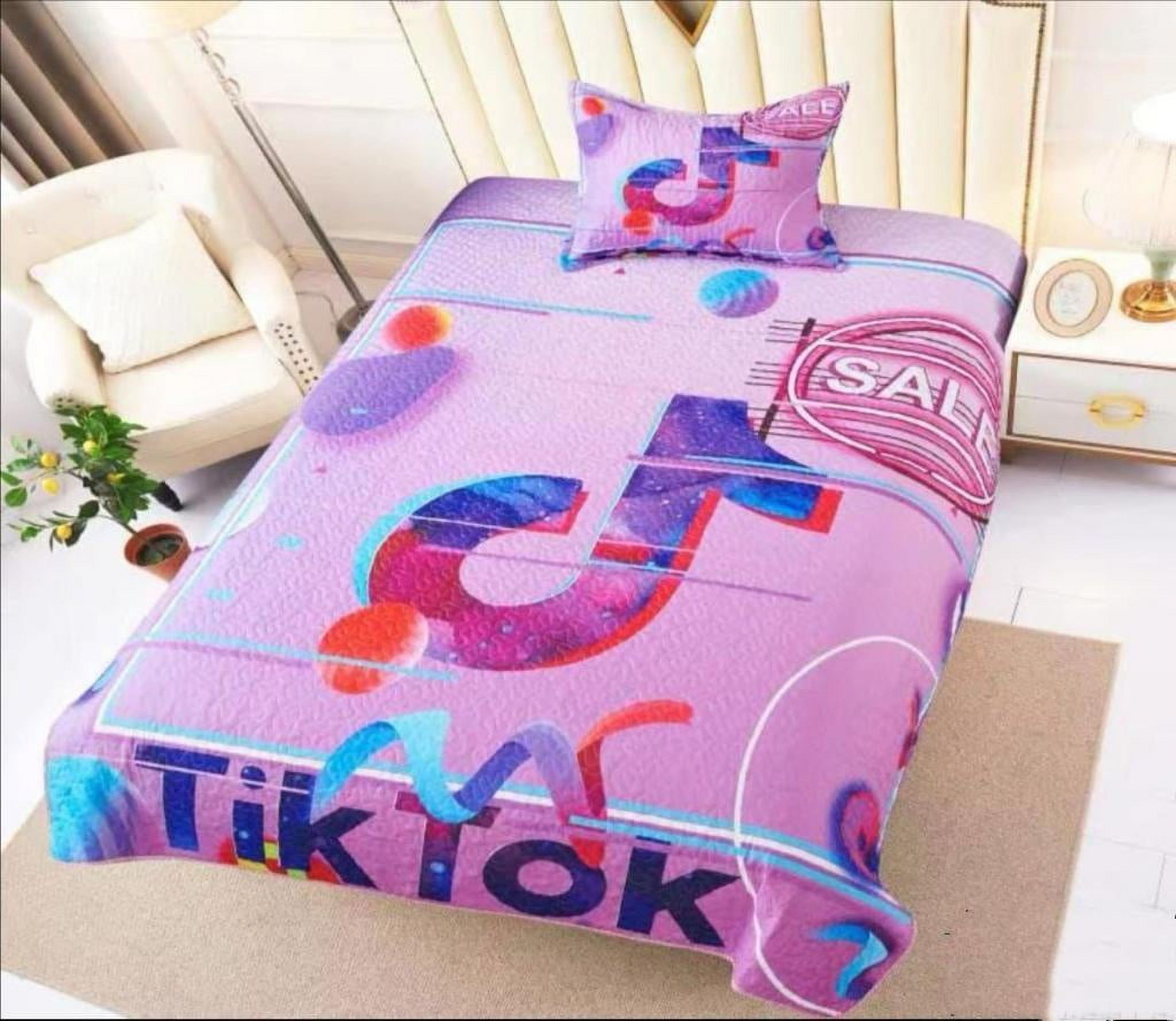 Todo Hogar Santiago De Chile - Cubrecama De Microfibra Estampado 1.5P - 20