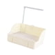 thumbnail image 4 of Caja de baño para pájaros para mascotas, bañera de ducha para loros, fácil de limpiar, caja de ducha para loros, periquitos, cacatúas y loros , Blanco, 4 of 5