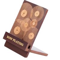 Bothyi - Soporte Para Discos De Vinilo, Soporte De Madera Para Cd, Para El Hogar Y La Oficina.