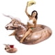 thumbnail image 1 of Flotador inflable para piscina GoFloats Giant con flotador para bebidas, 1 of 9