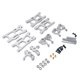thumbnail image 3 of Kit De Piezas De Mejoras De Metal WLtoys 144001 124018 124019 Reemplazo Plateado, 3 of 5