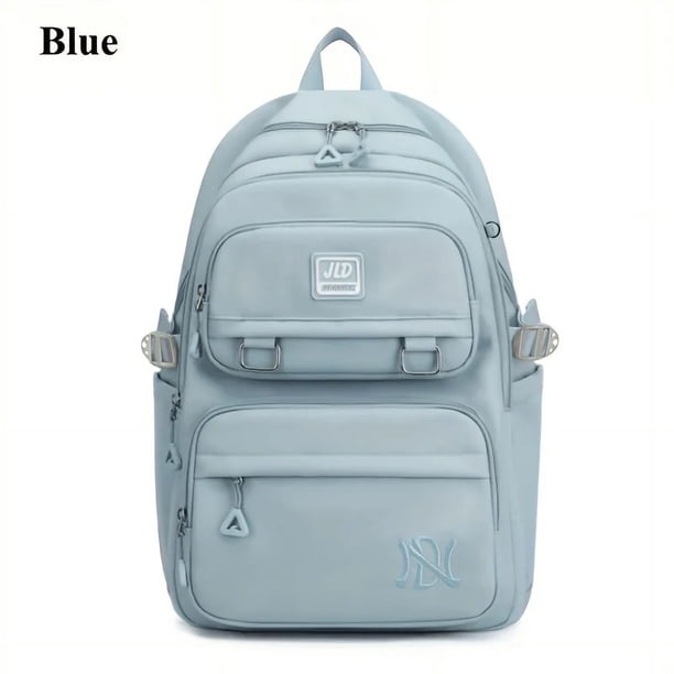 Large Capacity Students Backpack Casual Waterproof Nylon Double Shoulder Bag Fashion Travel College Convenient Travel Light Bag