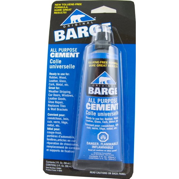 Cemento Barge 59 ml Todo Uso para Cuero – Blanco