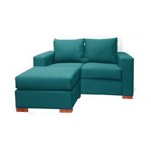 Dkora - Sofa Seccional Elisa 2 C Turquesa