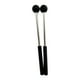 thumbnail image 2 of 2 piezas de baquetas de percusión con cabeza de goma, mazos de batería portátiles de 8,66 pulgadas, varilla de metal para Glockenspiel, carillón, xiló negro, 2 of 5