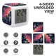 thumbnail image 3 of El Lote Malo theme 7 colors Alarm Clock Digital LED Alarm Clock Gifts for kids friends family, 3 of 6