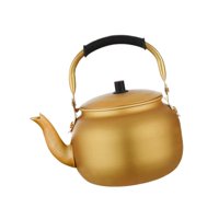 Magideal - Estufa De Gas De Aluminio Hervidor De Agua Ergonómico Hervidor De Agua Dorado Multifunción Ligero Hervidor De Té Para Acampar Al En , 8L A-8L
