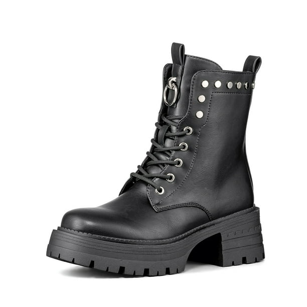 Botin Casual Mujer Eco Cuero Moda Vintage Weide DH86
