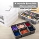 thumbnail image 2 of Caja de Almacenamiento CraftGenes 24 cm 4 Niveles 10 qt Gris, 2 of 9
