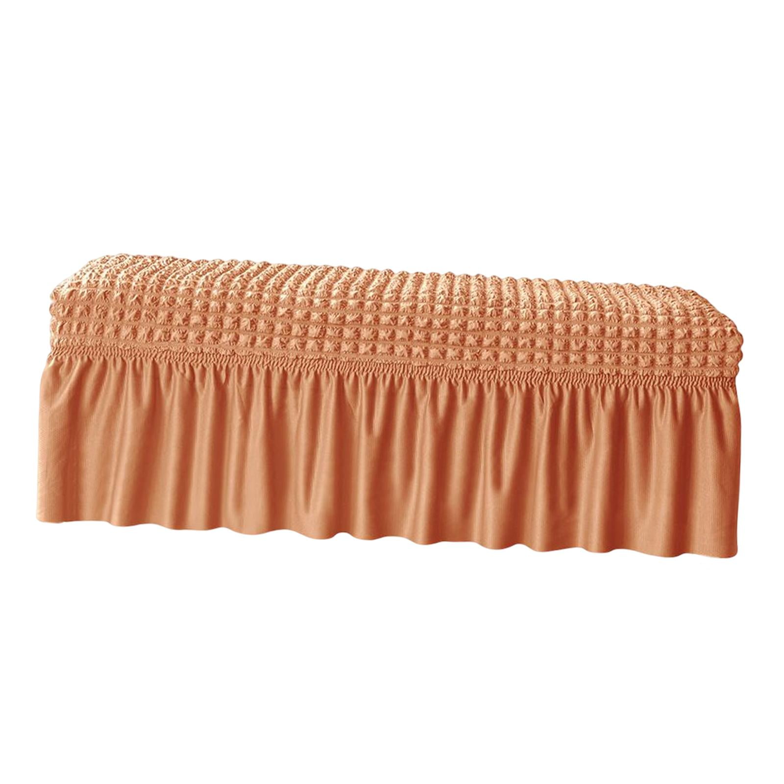 Bothyi - Funda Protectora Para Asiento De Banco, Funda Protectora Para Restaurante, Cocina, Hotel, Naranja