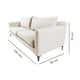 thumbnail image 3 of Sofa Elena 2 Cuerpos Chenille Crema, 3 of 3