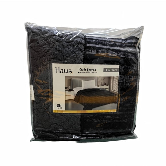 Quilt Sherpa Estampado Microfibra 1.5 Plazas 170 x 240 cm