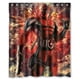 thumbnail image 1 of Cortina de ducha de Deadpool con ganchos (juego y cómics) de 60 x 72 pulgadas., 1 of 3