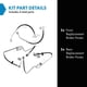 thumbnail image 2 of Juego De Mangueras De Freno Para Chrysler Pt Cruiser 2001 2010, 2 of 8