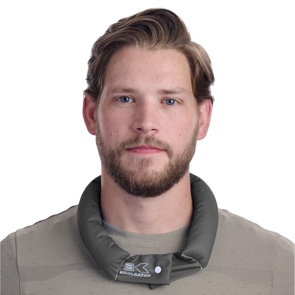 Faja Refrescante para Cuello KOOLGATOR Reutilizable Gris 1 Unidad