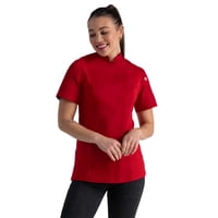 Chaqueta De Chef Springfield Para Mujer Chef Works Roja Talla 3Xl