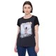 thumbnail image 1 of Polera Mujer Estampada Negro Corona, 1 of 5