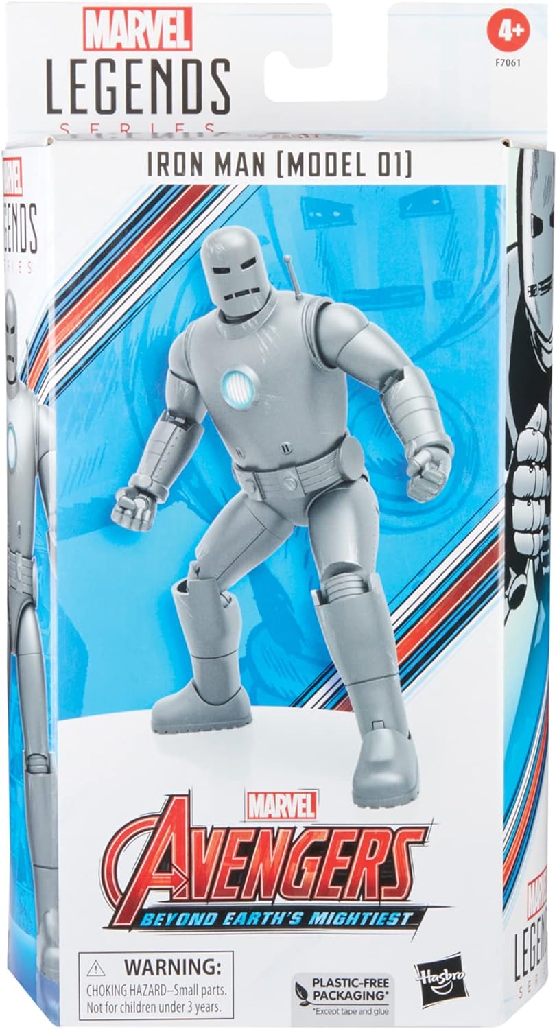 Figura De Acción Marvel Legends Series Iron Man (Model 01)