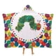 thumbnail image 1 of La Oruga Muy Hambrienta Manta Capa con Capucha Anti-Bolitas, Manta de Lana Ártica Suave, Manta Portátil de Felpa Ligera y Lujosa, Poncho para Siesta en Casa y Oficina, 100*130cm, 1 of 6