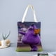 thumbnail image 2 of Grimace Bolso de tela con estampado de lienzo para mujer, bolsa de compras reutilizable y estética, con cremallera interior, regalo para mujer,38*45cm., 2 of 6