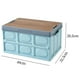 thumbnail image 2 of Caja Organizadora Plegable 29x35x52cm Plastico Celeste, 2 of 4