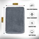thumbnail image 2 of Almohadillas HOMEXCEL 13x8 cm Microfibra Pack de 8 Gris, 2 of 6