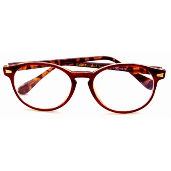 Lentes de Lectura Bifocales Redondos IB The Actor +1.75 Marrón Oscuro