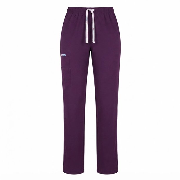 Pantalón clínico Recto Anti fluidos. - Morado