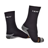 Hardwork - Calcetin Hw Con Cobre Antibacteriano 35% Lana Negro