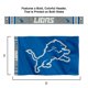 thumbnail image 2 of Bandera de lona WinCraft Detroit Lions 91 × 150 cm, 2 of 6