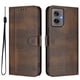thumbnail image 1 of Funda Cartera para Motorola Moto G55 Protección 360° con Ranuras para Tarjetas y Soporte Marrón, 1 of 6