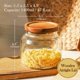 thumbnail image 2 of Frasco de vidrio Labina de 1400 ml con tapa de madera hermética, 2 of 7