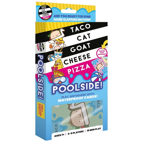 Juego de cartas Taco Cat Goat Cheese Pizza Poolside Edition