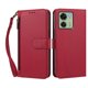 thumbnail image 1 of Funda Tipo Billetera para Motorola Moto edge 40 5G con Soporte y Bolsillo con Cierre Rojo, 1 of 1