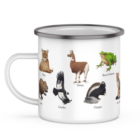 Andes1 - Tazón Enlozado Fauna De Chile