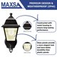 thumbnail image 4 of Aplique de pared exterior Maxsa 43319 con sensor de movimiento y alimentación por batería, 4 of 6