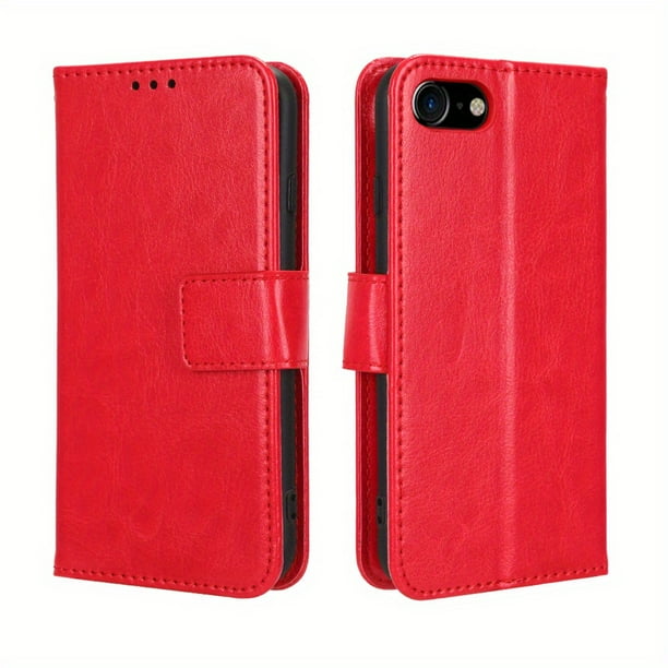 1pc PU Leather Wallet Case Cover, Phone Case For ,iPhone8/8Plus/7/7Plus/6/6S/6S Plus ,iphone SE 2020/SE 2022