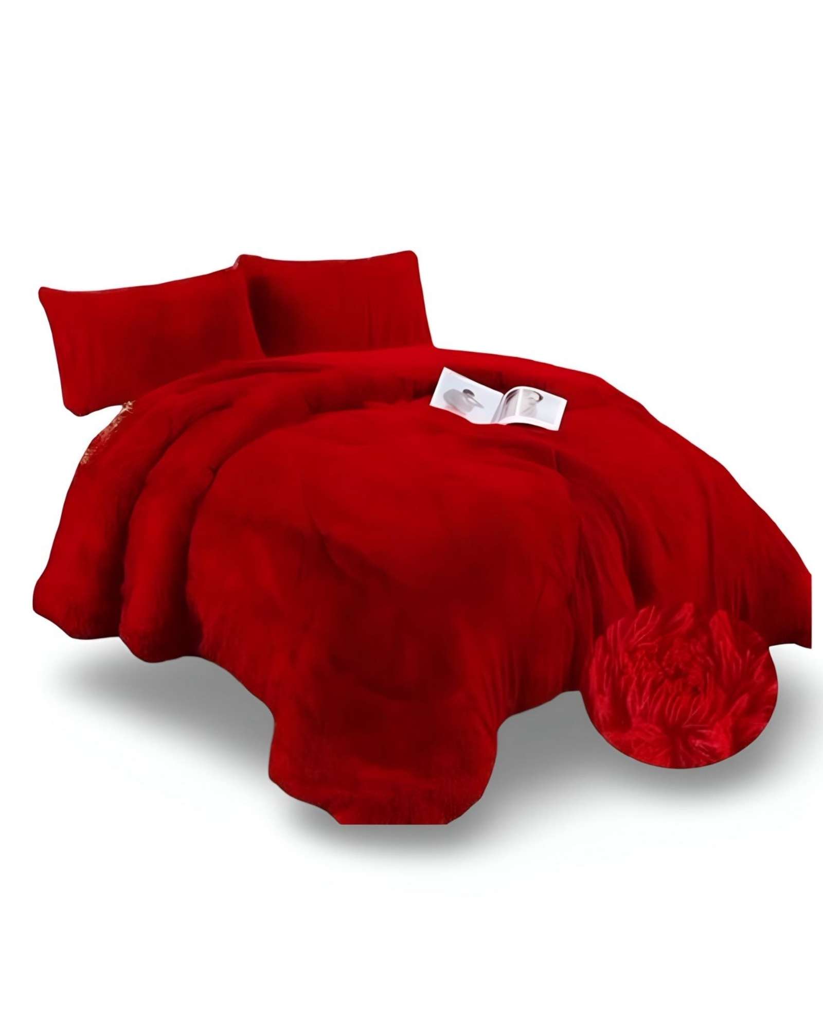 Genérico - Cubrecama Con Chiporro Para Invierno Peludo 2 Plazas