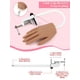 thumbnail image 4 of Mano de práctica para uñas acrílicas LIONVISON Silicone con soporte, 4 of 7